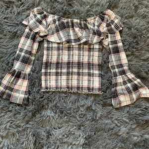 Off the shoulder blouse